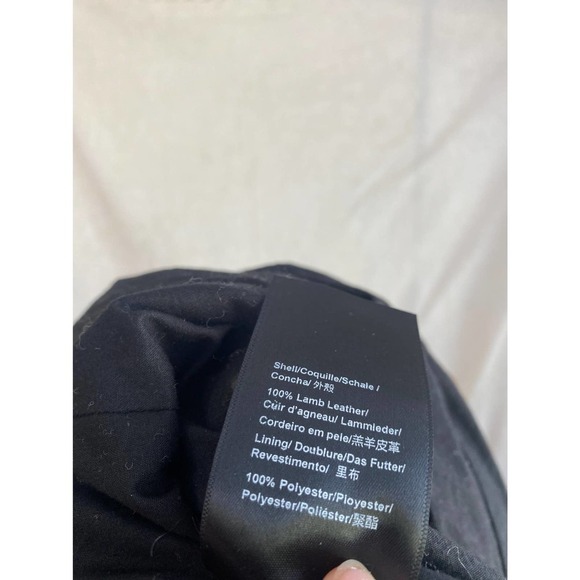 Muuba Lamb Leather Tan Moto Jacket Size 6 - Picture 6 of 15